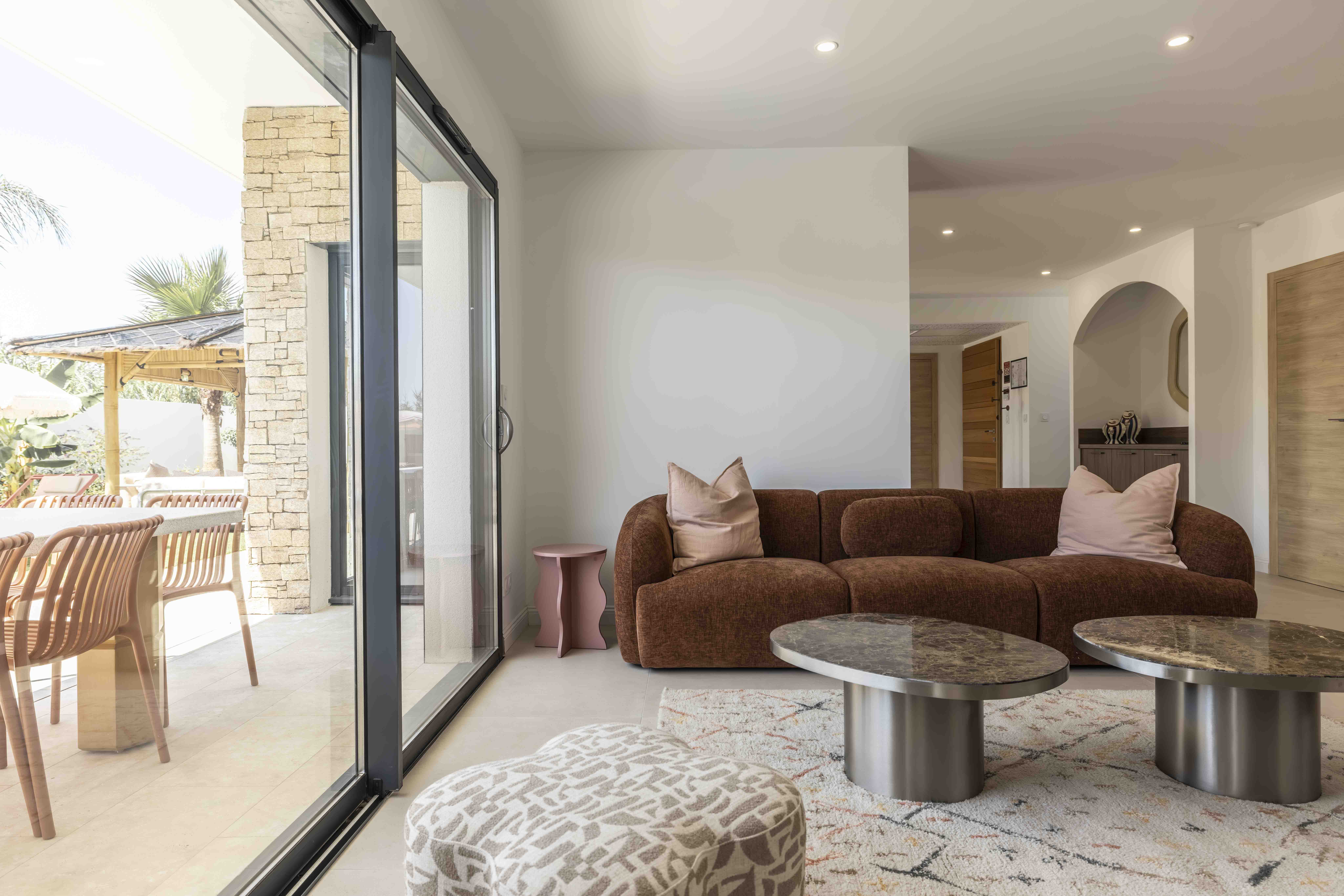 Living Room at Villa Siena, Agde, Languedoc
