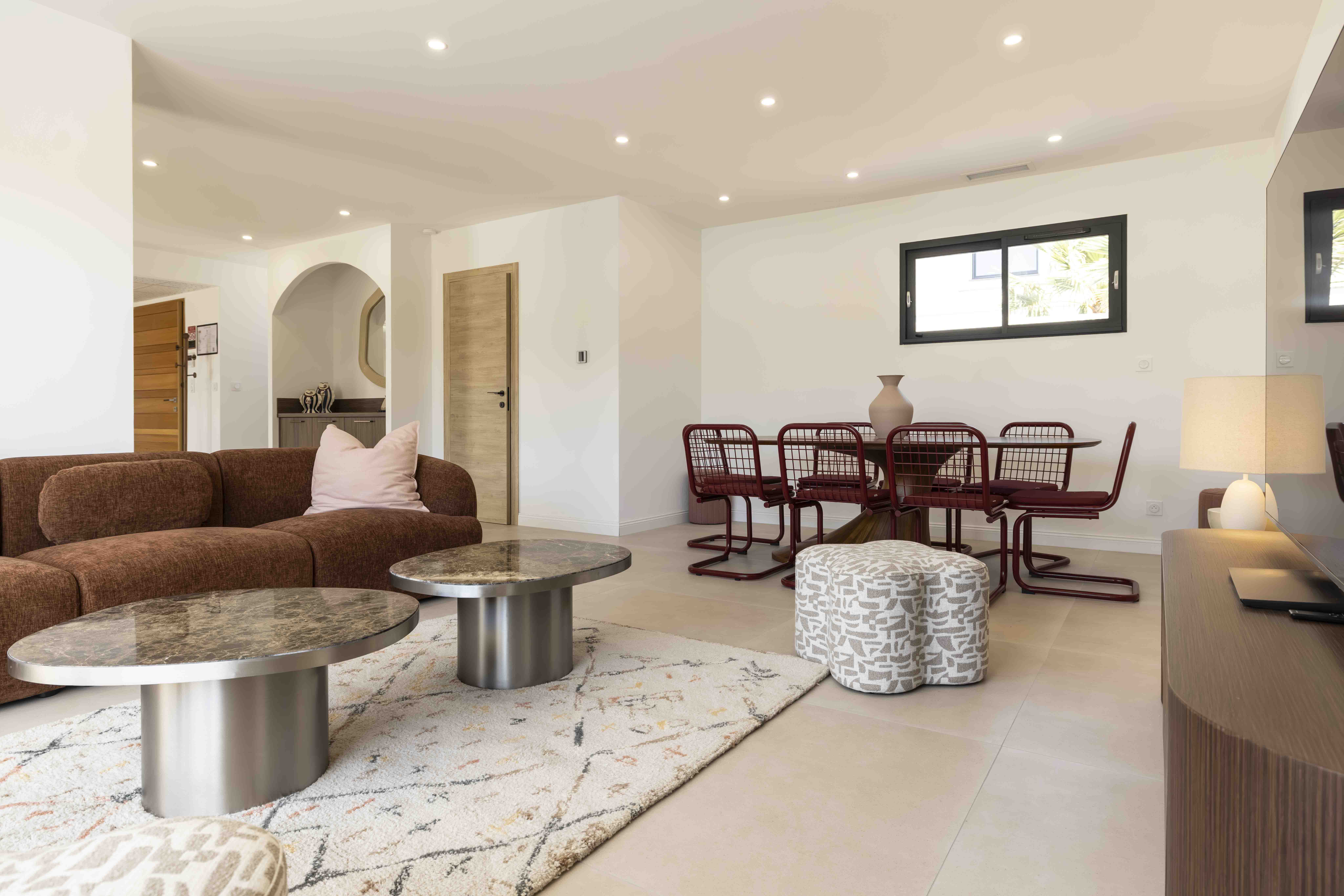 Living Room at Villa Siena, Agde, Languedoc