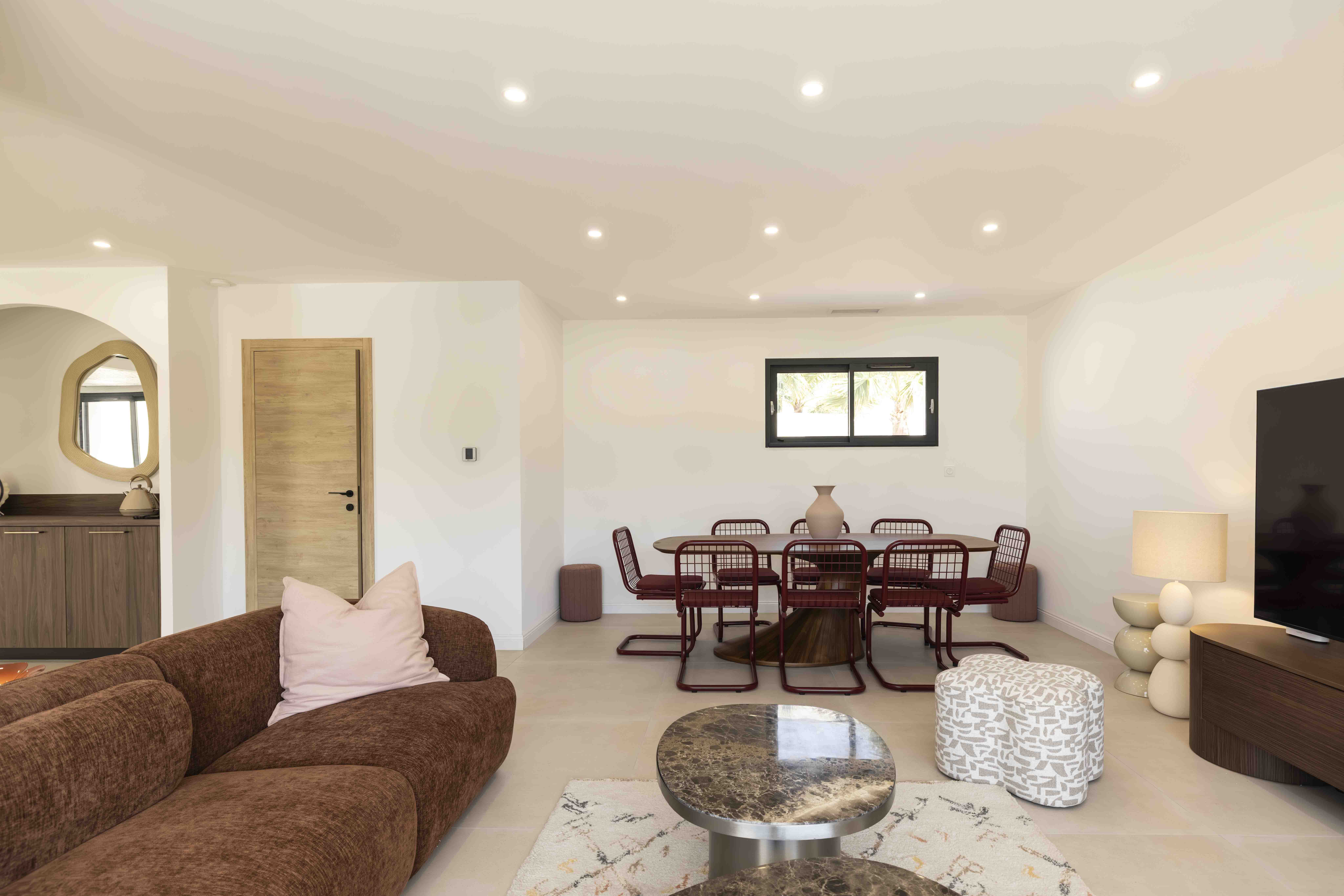 Living Room at Villa Siena, Agde, Languedoc