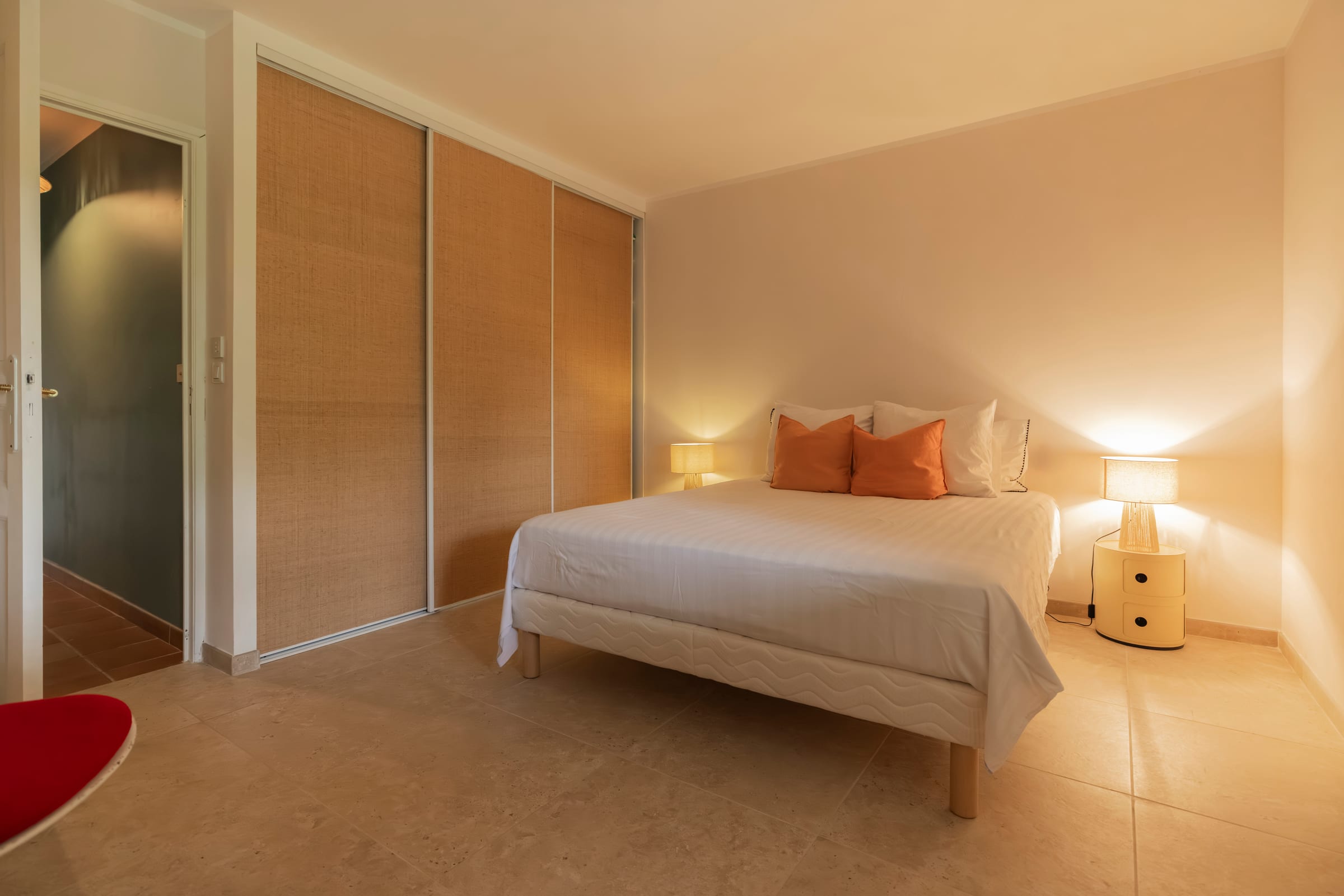 Bedroom 1 at Villa Soleilla, Balaruc-les-Bains, Languedoc