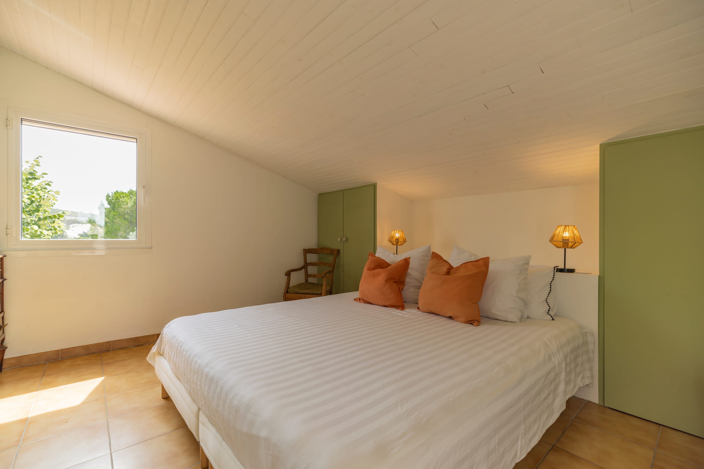 Bedroom 3 at Villa Soleilla, Balaruc-les-Bains, Languedoc