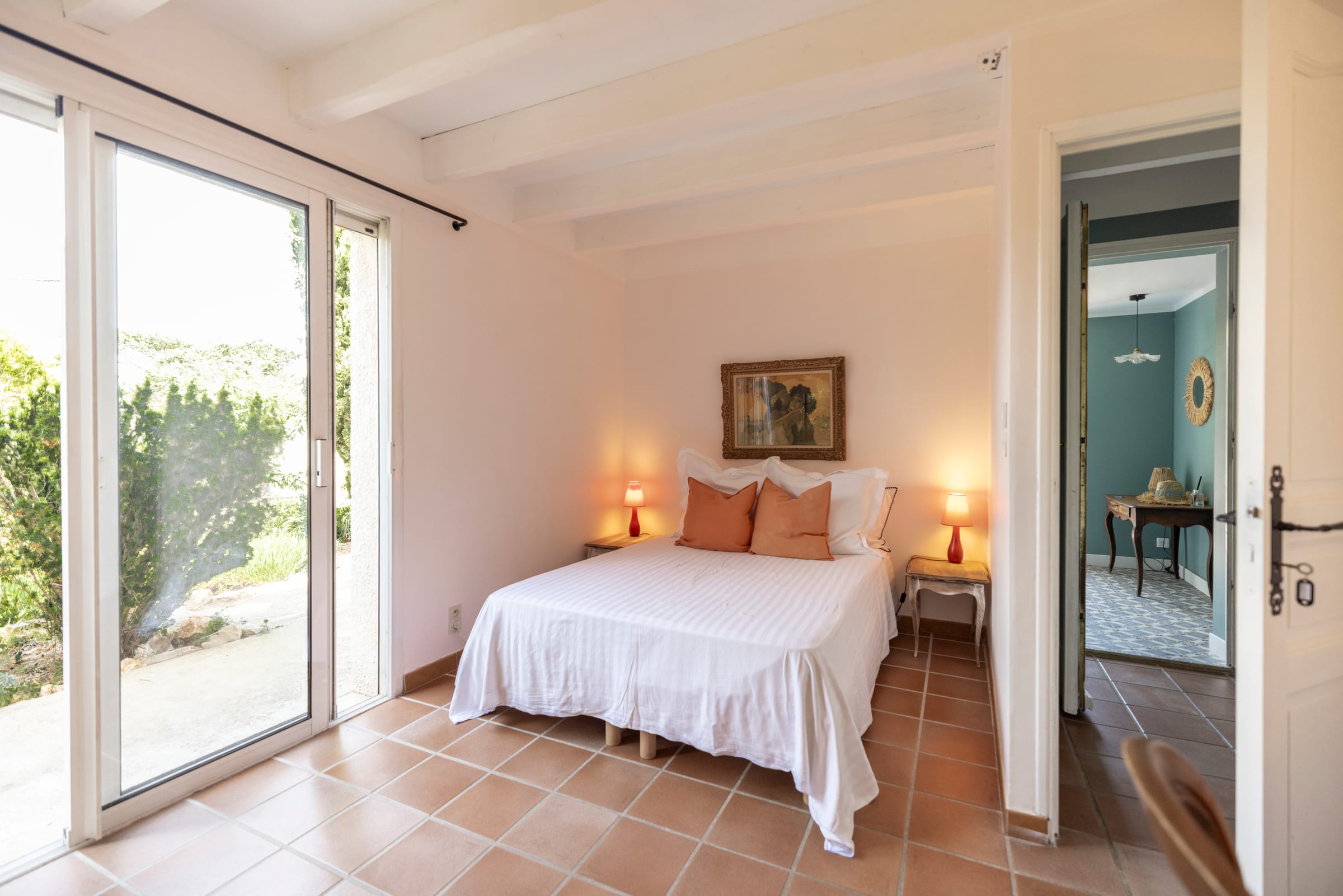 Bedroom 6 at Villa Soleilla, Balaruc-les-Bains, Languedoc
