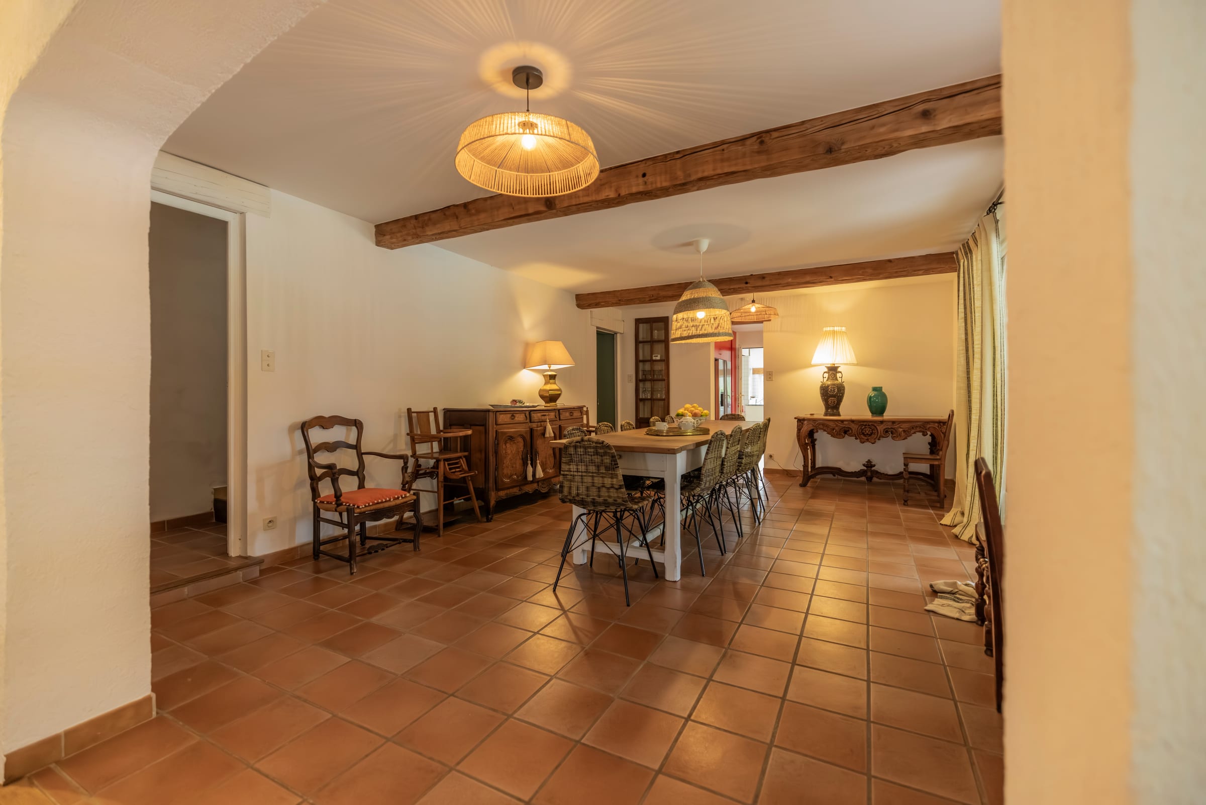 Dining Room at Villa Soleilla, Balaruc-les-Bains, Languedoc