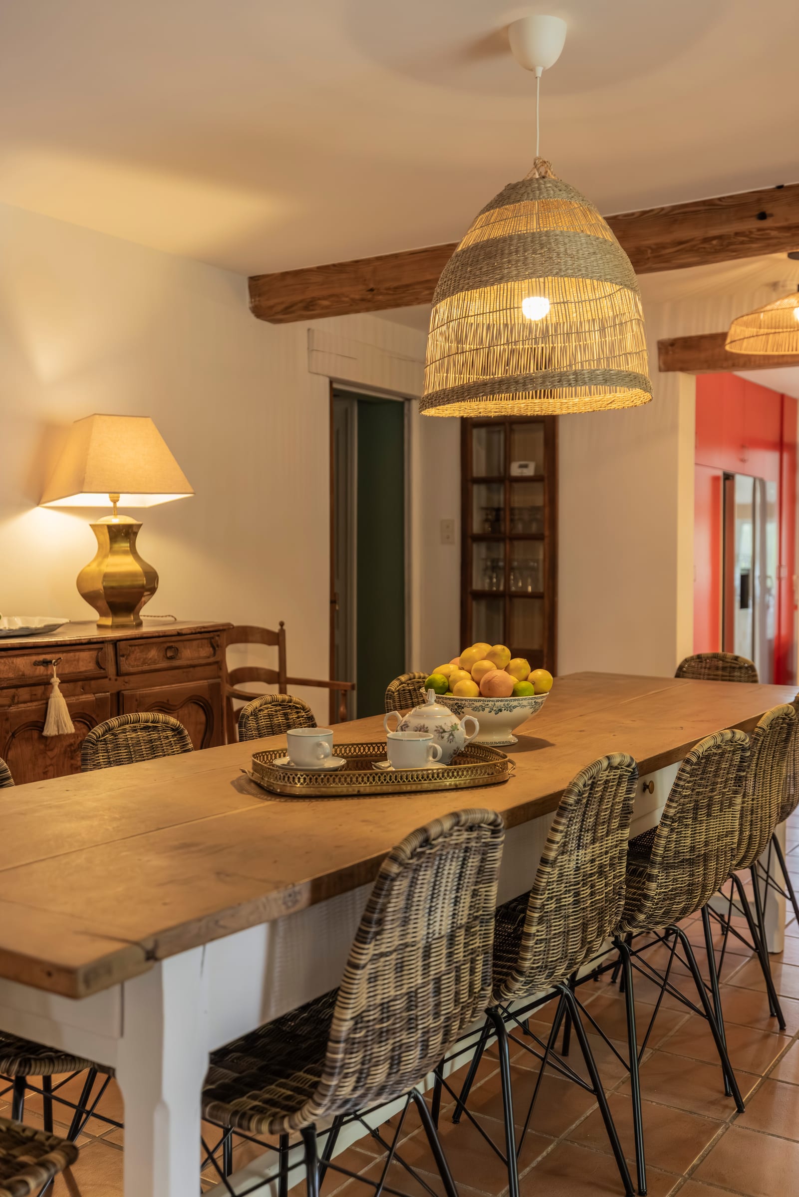 Dining Room at Villa Soleilla, Balaruc-les-Bains, Languedoc