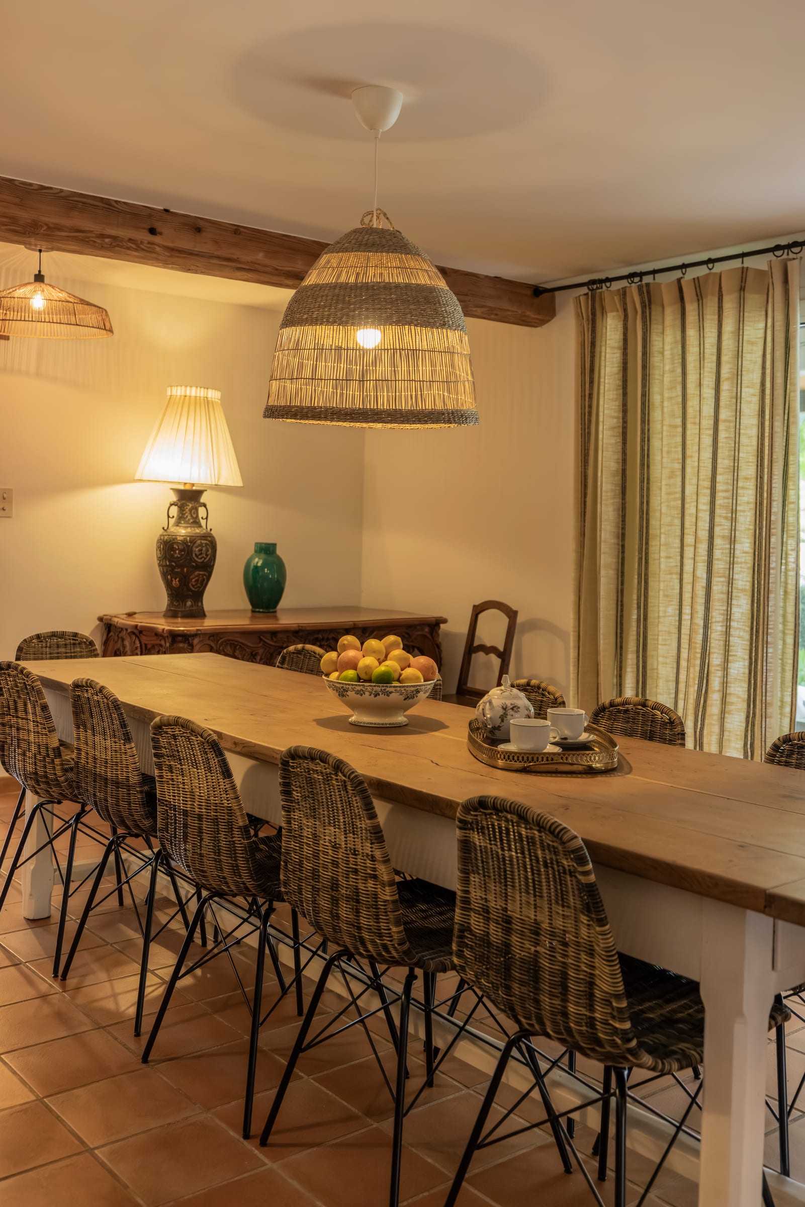 Dining Room at Villa Soleilla, Balaruc-les-Bains, Languedoc