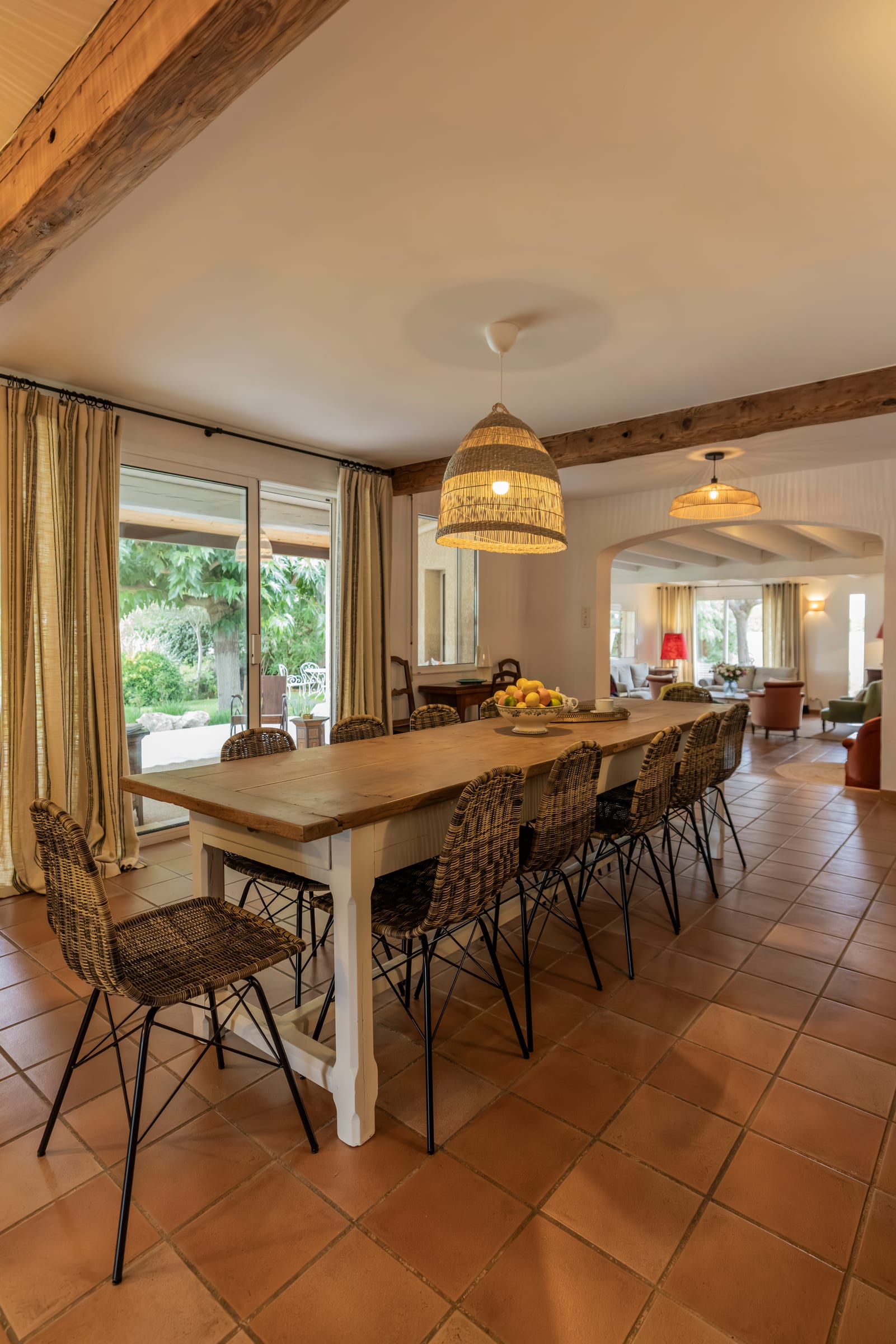 Dining Room at Villa Soleilla, Balaruc-les-Bains, Languedoc
