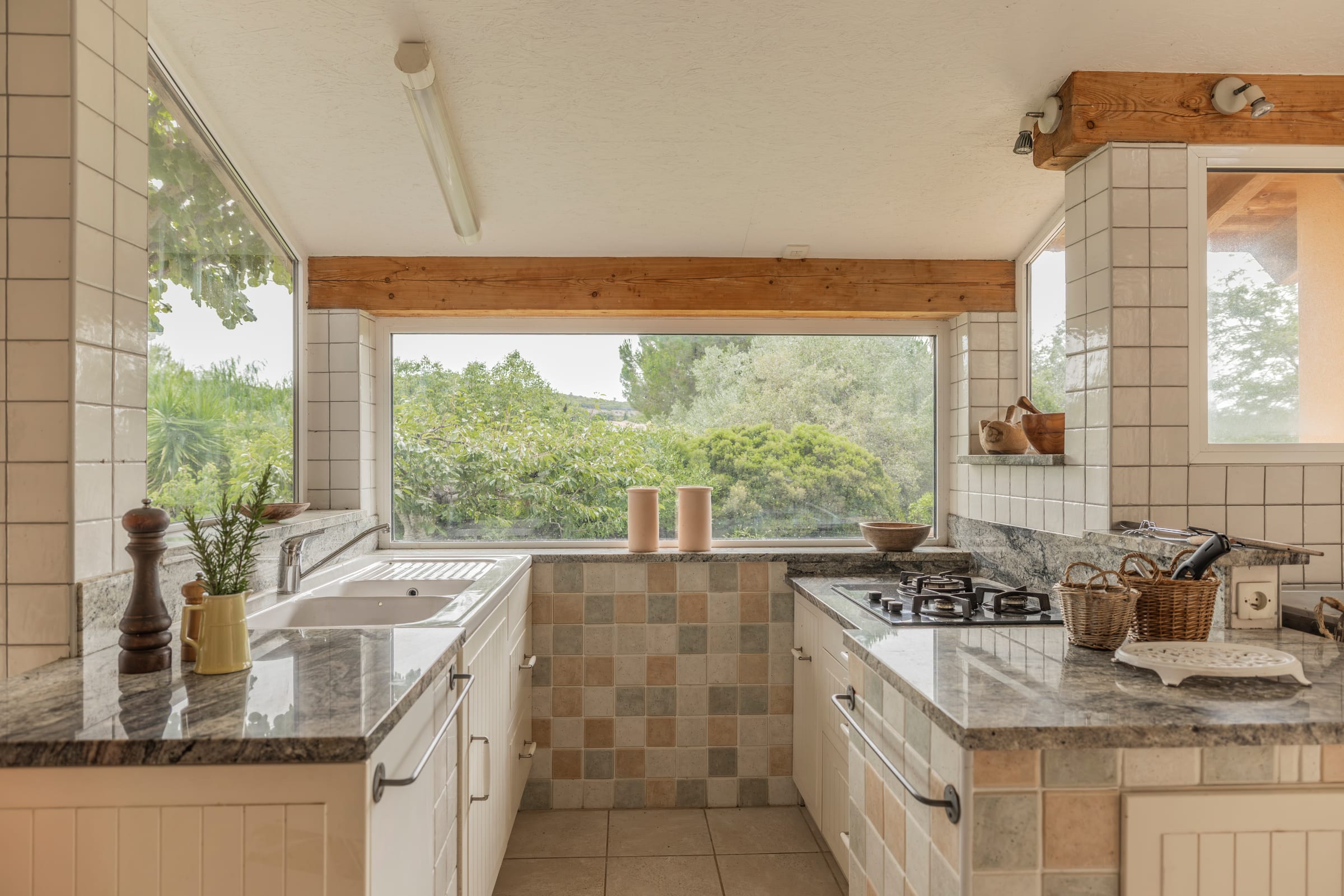 Kitchen at Villa Soleilla, Balaruc-les-Bains, Languedoc