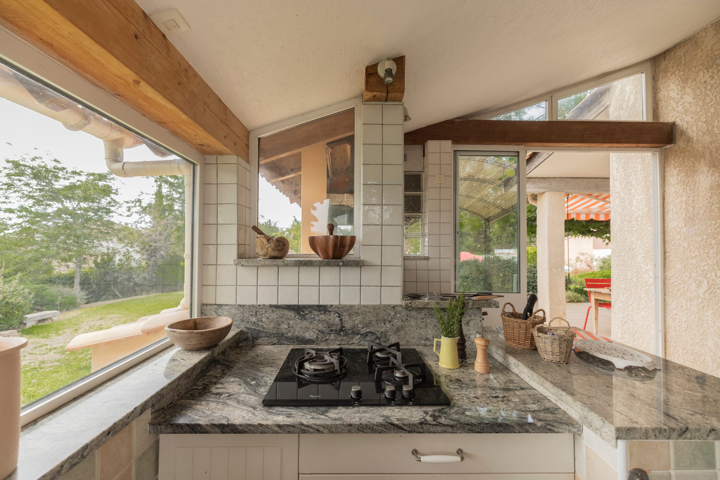 Kitchen at Villa Soleilla, Balaruc-les-Bains, Languedoc