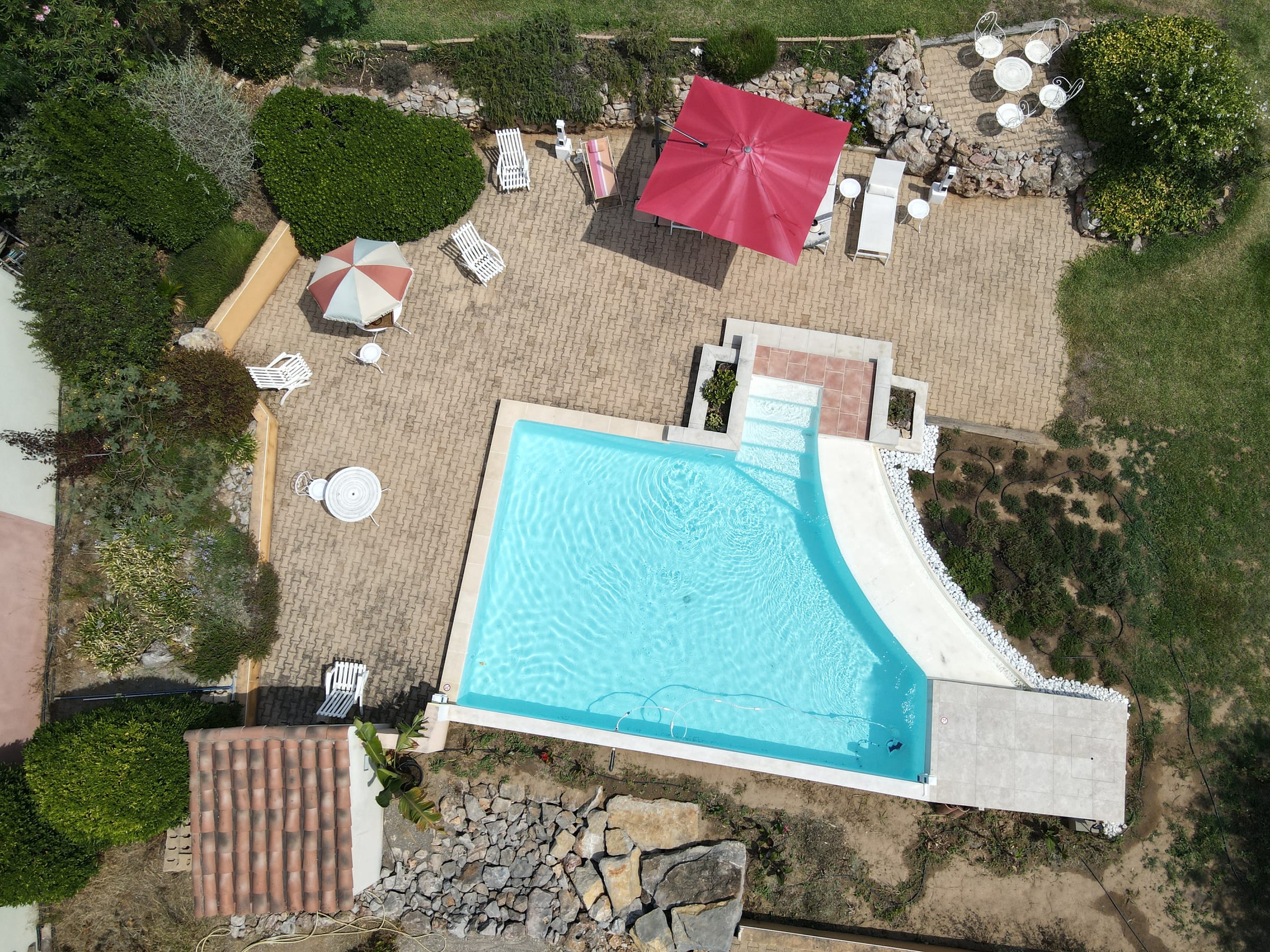 Pool at Villa Soleilla, Balaruc-les-Bains, Languedoc