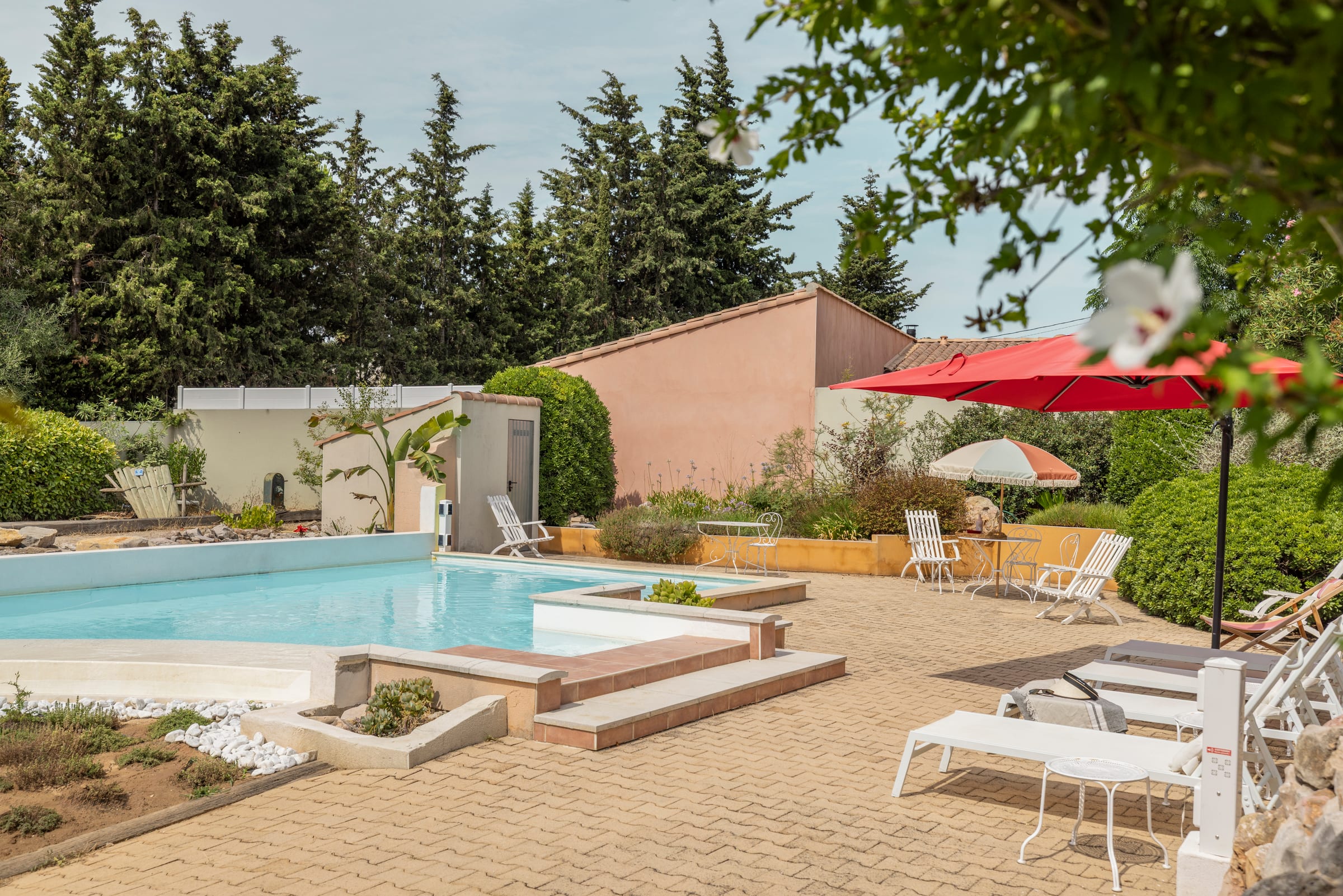 Pool at Villa Soleilla, Balaruc-les-Bains, Languedoc
