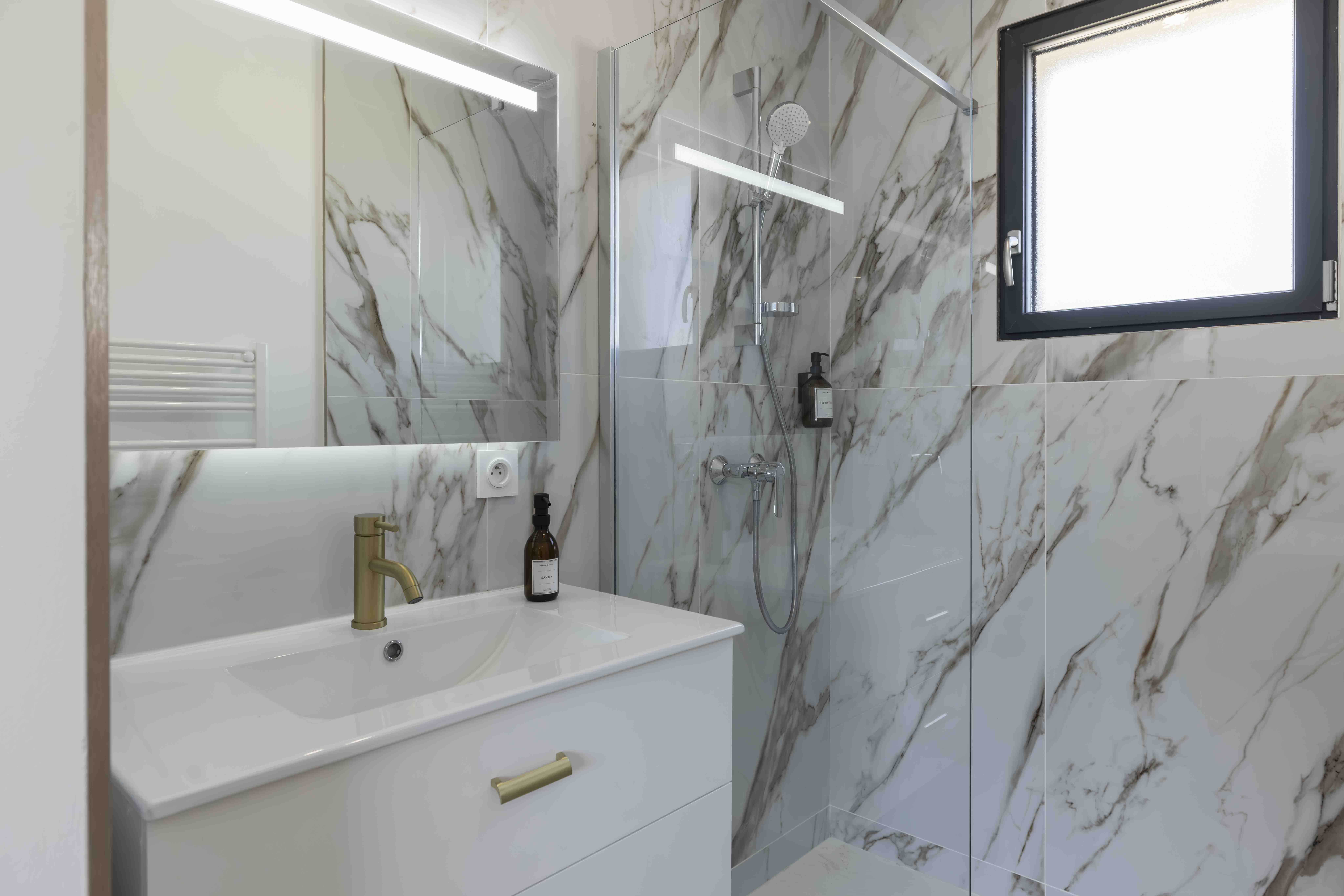 Bathroom 3 at Villa Toscana, Agde, Languedoc