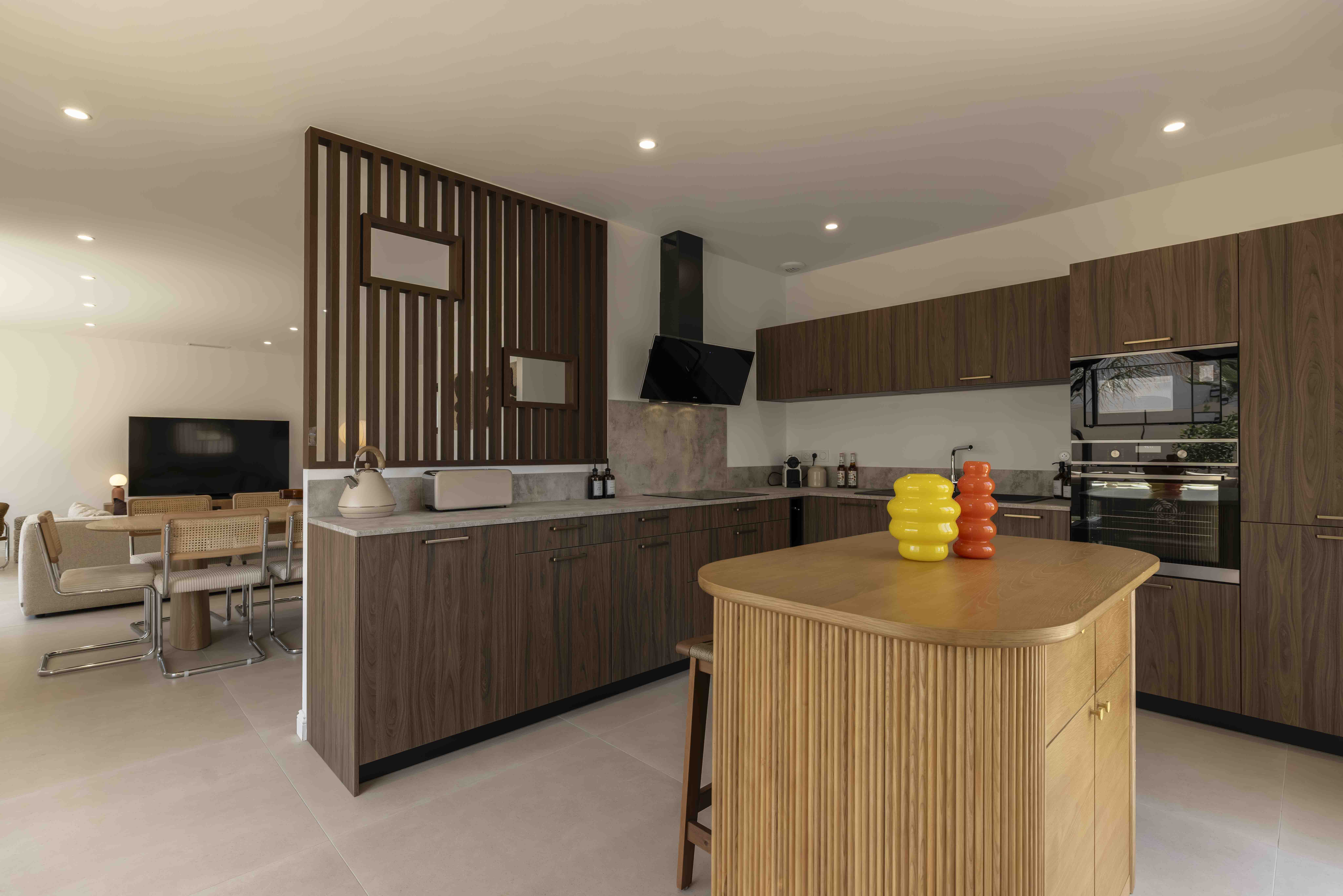 Kitchen at Villa Toscana, Agde, Languedoc