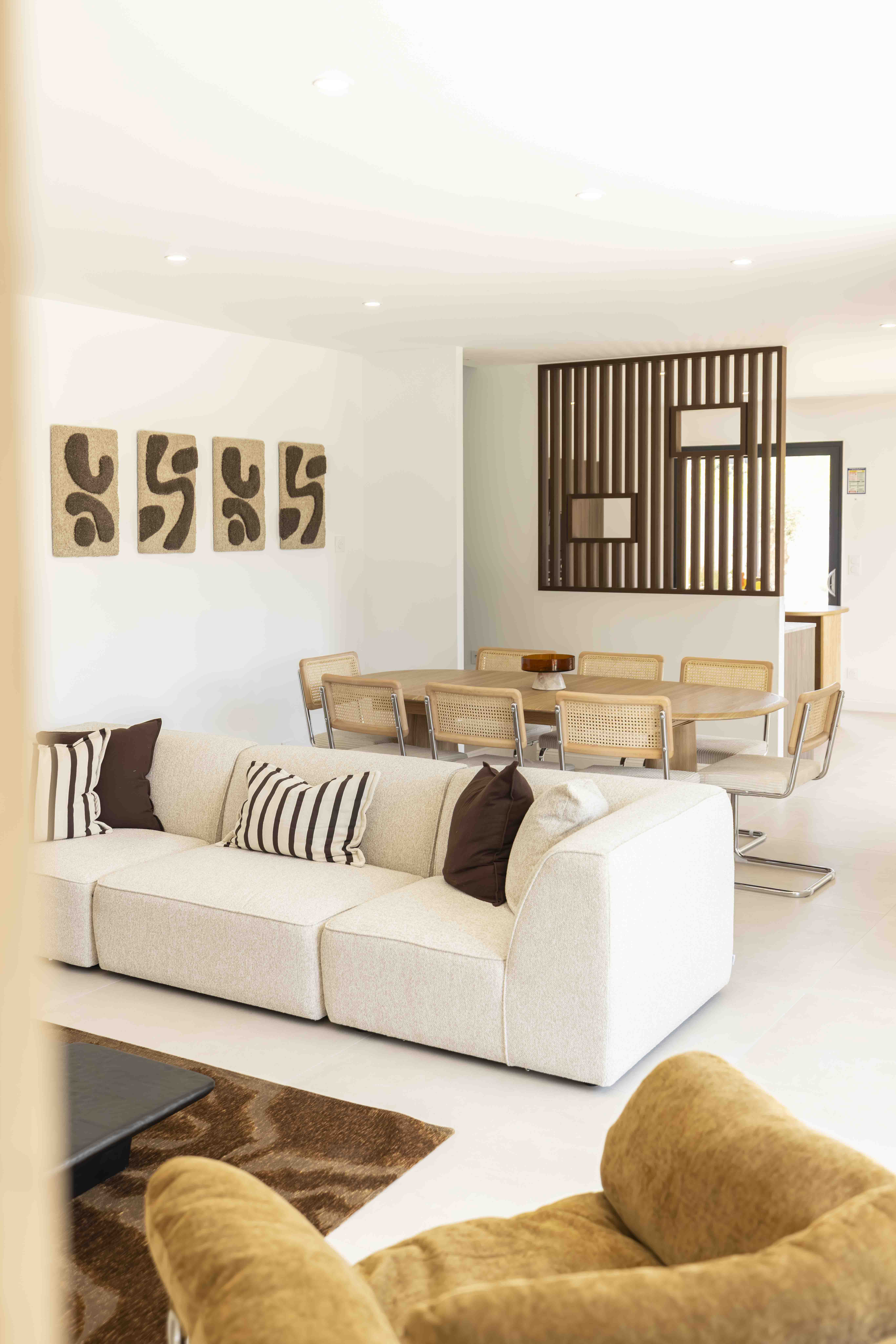 Living Room at Villa Toscana, Agde, Languedoc