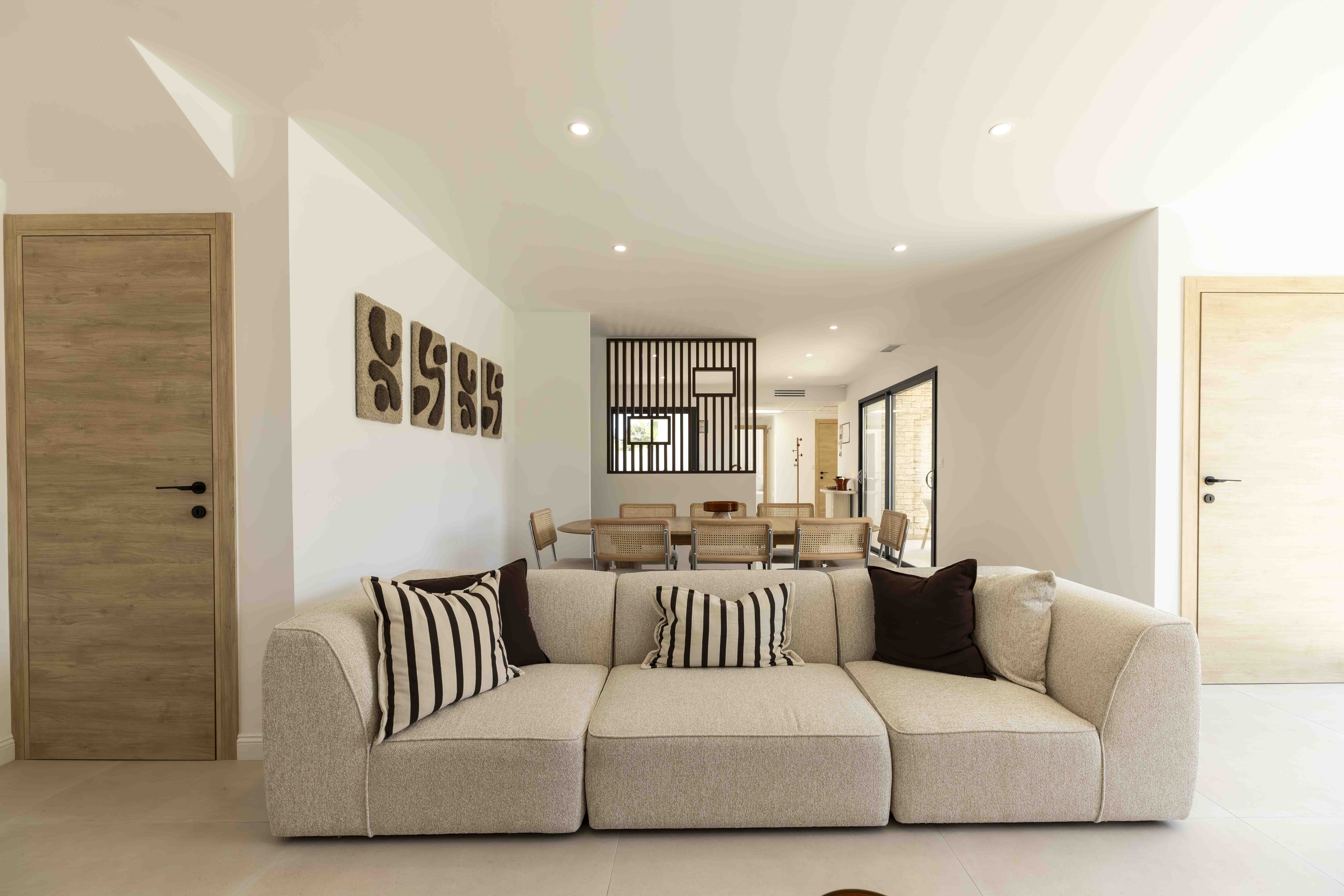 Living Room at Villa Toscana, Agde, Languedoc
