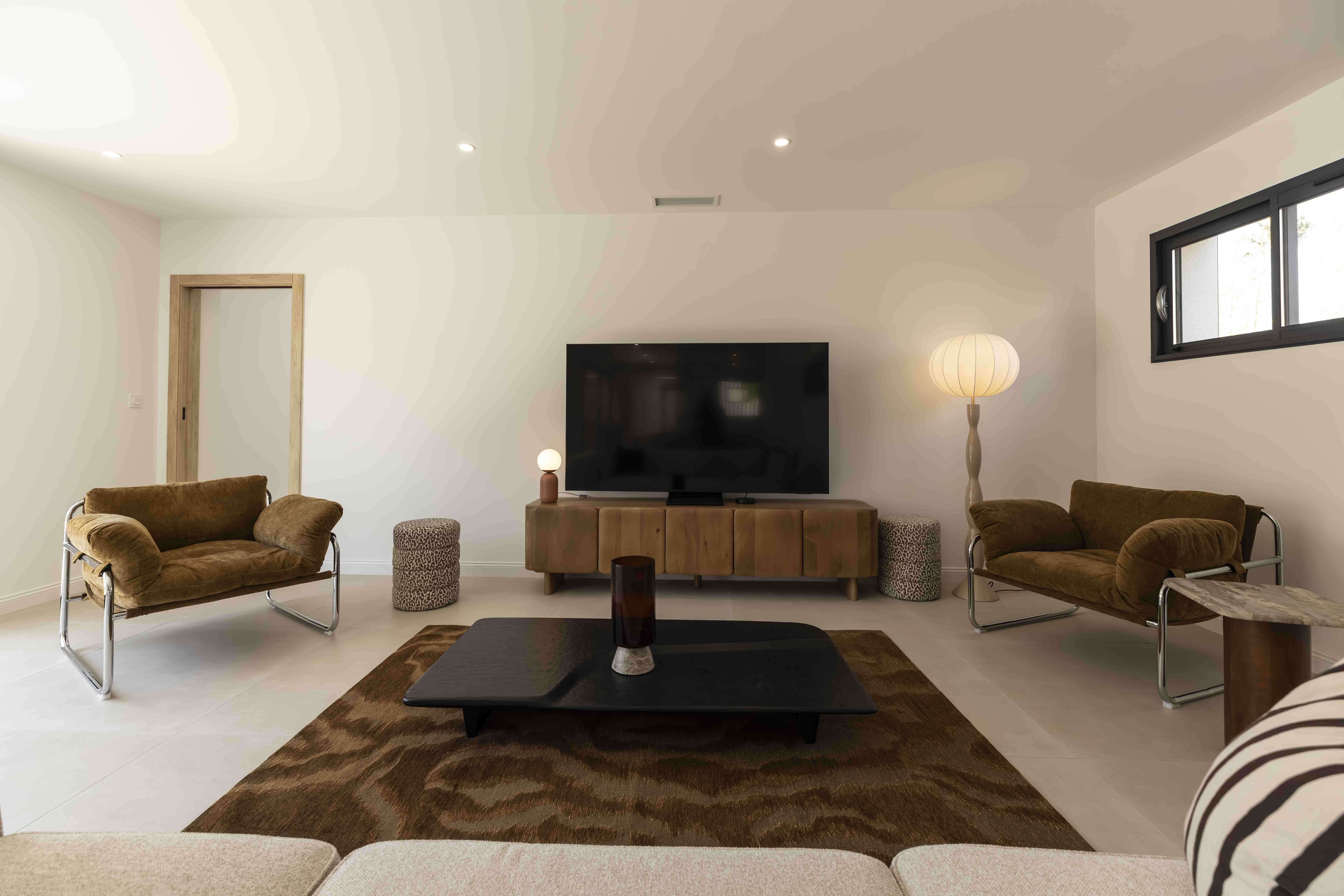 Living Room at Villa Toscana, Agde, Languedoc