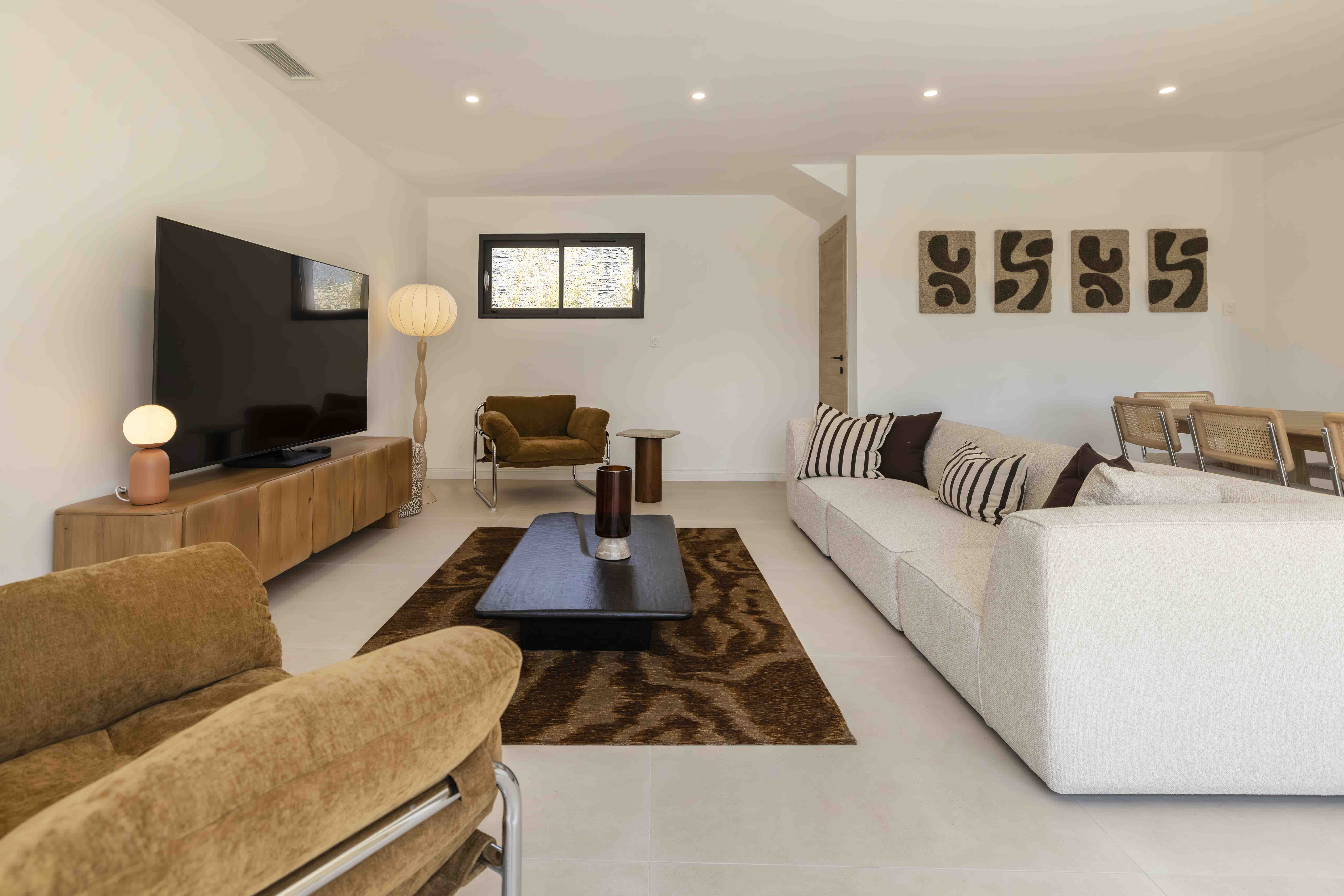 Living Room at Villa Toscana, Agde, Languedoc