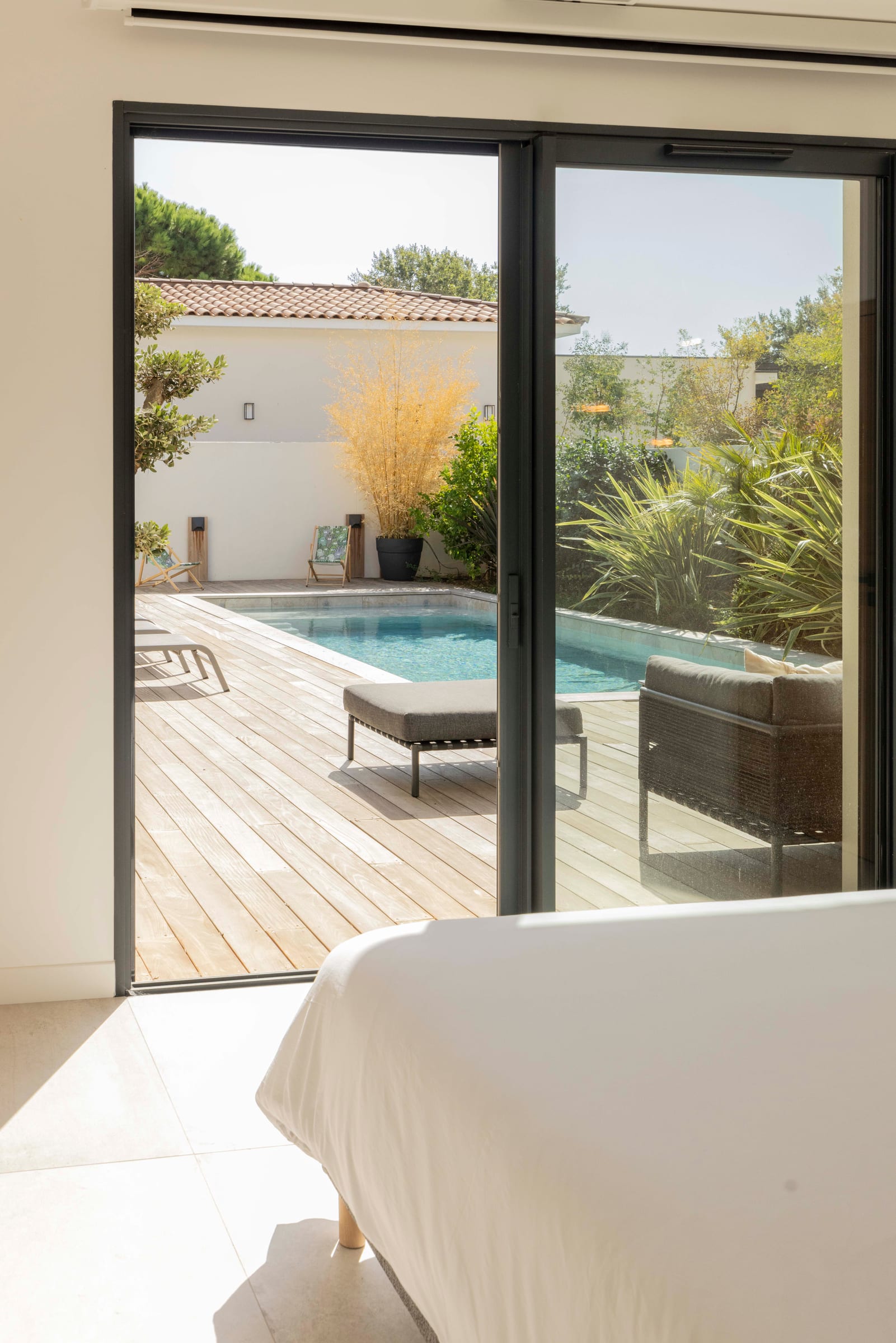 Bedroom 1 at Villa Yuna, Grau d'Agde, Languedoc