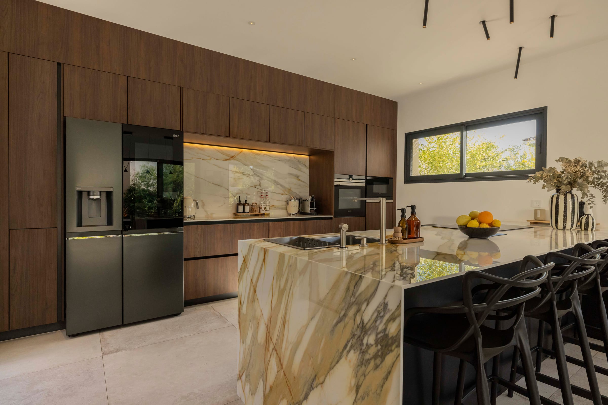 Kitchen at Villa Yuna, Grau d'Agde, Languedoc