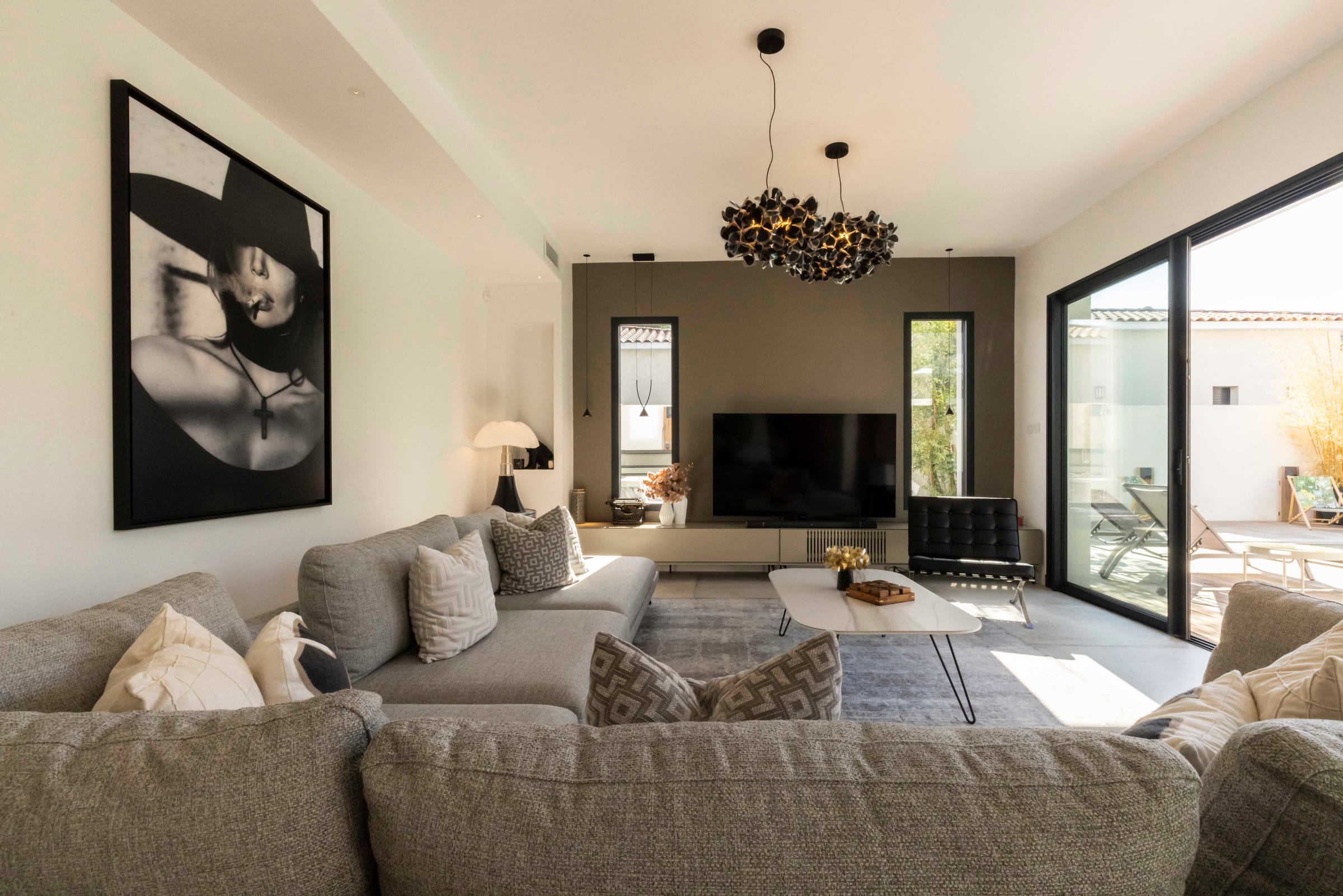Living Room at Villa Yuna, Grau d'Agde, Languedoc