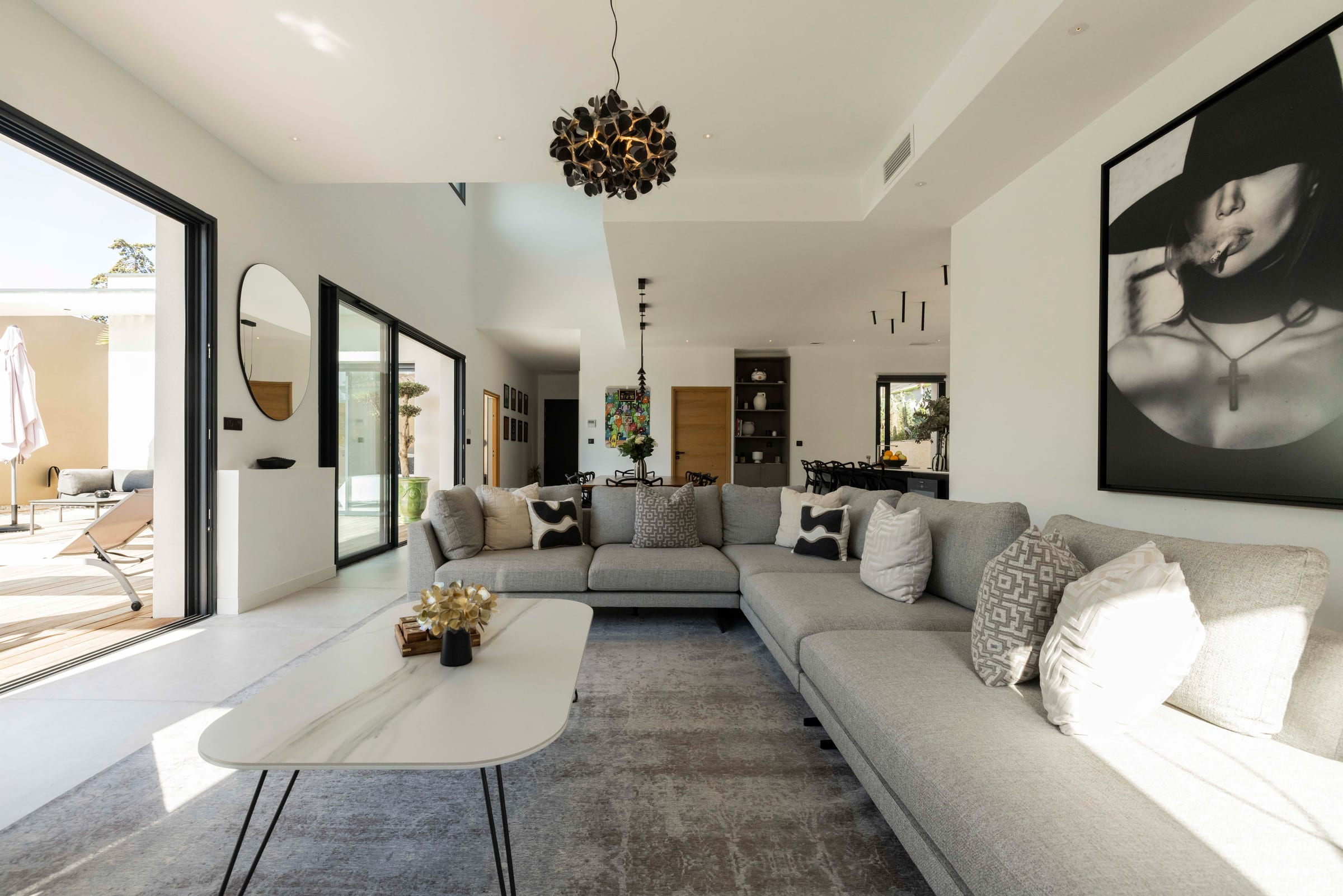 Living Room at Villa Yuna, Grau d'Agde, Languedoc