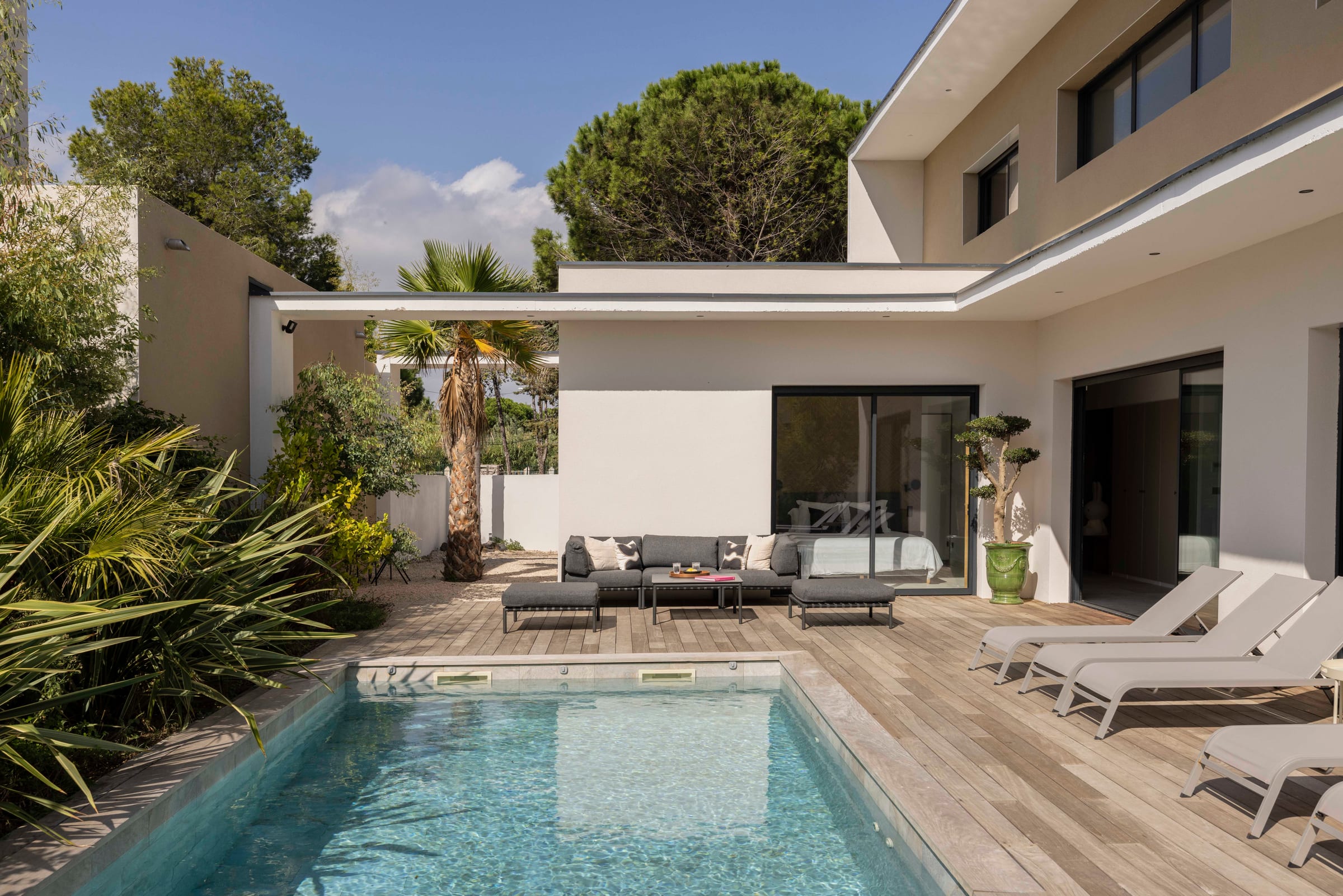 Pool at Villa Yuna, Grau d'Agde, Languedoc