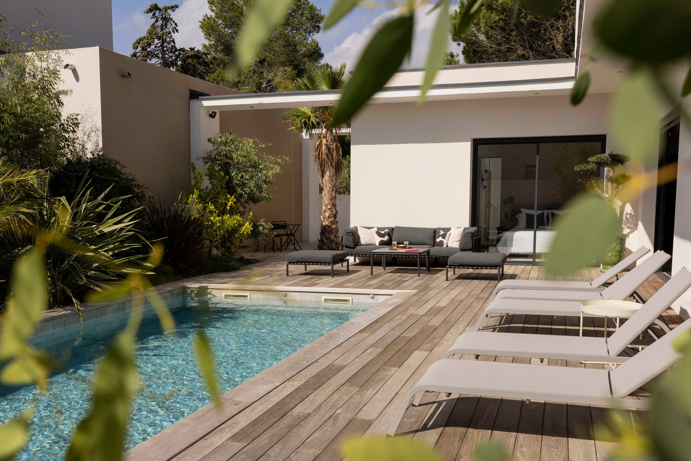 Pool at Villa Yuna, Grau d'Agde, Languedoc