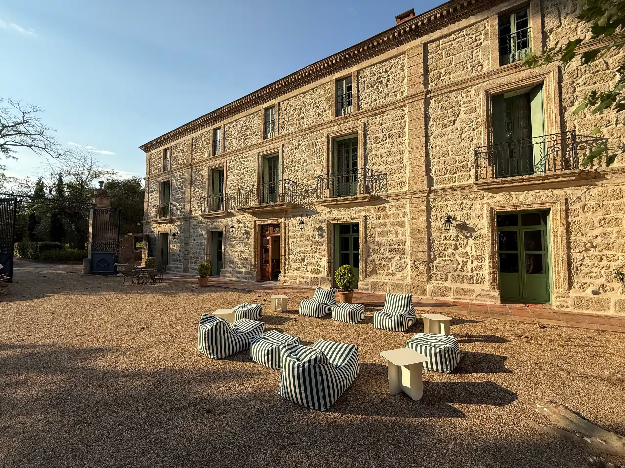 Domaine de la Clapière estate, private event venue in Languedoc, South of France